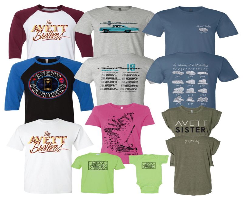 The Avett Brothers Official Store: Find Your Favorites